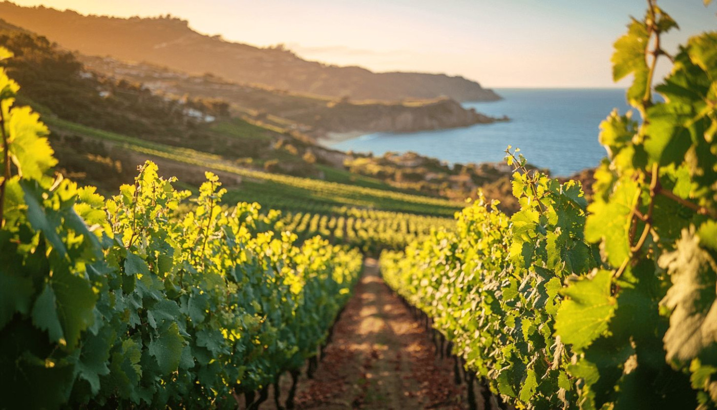 Découverte des trésors cachés des vignobles entre collines et mer
