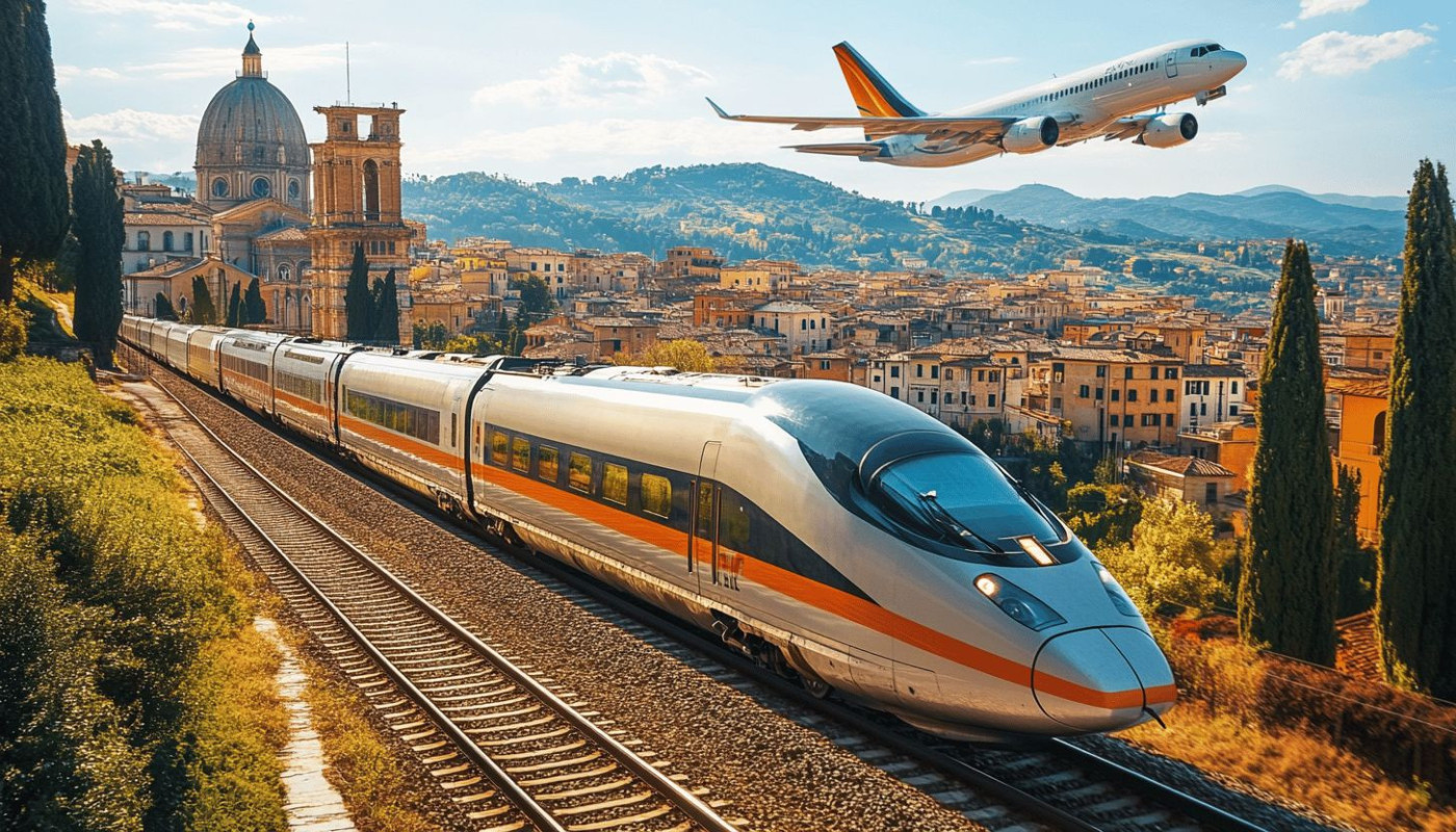Quels critères pour choisir entre train et avion vers l'Italie ?
